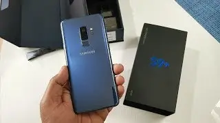 UNBOXING SAMSUNG GALAXY S9+ | CORAL BLUE !