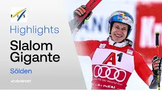 ODERMATT vince il gigante di S&ouml;lden davanti a Schwarz e McGrath, VINATZER 8&deg; in rimonta | HIGHLIGHTS