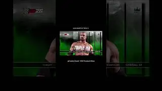 The Game... Triple H is The Cerebral Assassin 🧠 #tripleh #wwe #shorts