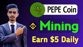 Earn Free Crypto PEPE Coin | Make $5 Daily By Mining