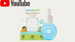 Mamaearth Roots Of Radiance Essential Serum @NishaPrashan #youtubeshortvideo #faceserum