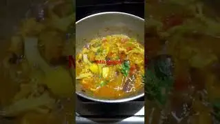 cauliflower, patato, brinjal,tamato curry #foodvlog #snigdha #cooking #ytshorts #recipe #foodie