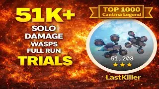 Solo Damage Wasps &ndash; TOP 1000 Cantina Legend (EASY 51K+) | ARC Raiders Full Run