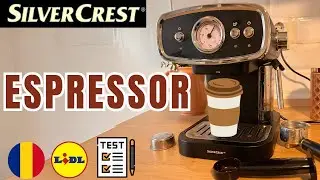 ESPRESSOR SilverCrest SEM 1100 ROM&Acirc;NIA ROM&Acirc;NĂ LIDL