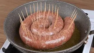 Aprend&iacute; este truco en un restaurante famoso, ahora solo preparo longaniza as&iacute;