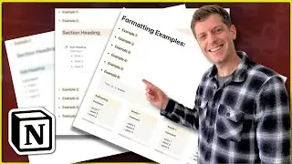 6 INSANELY Simple NOTION Section Design Ideas - HOW TO Guide