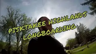 Longboard in Pistakee Highlands (McHenry IL) #skateorsplit #longboard #downhill