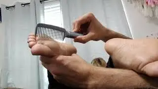 Soles Up Comb Tickling