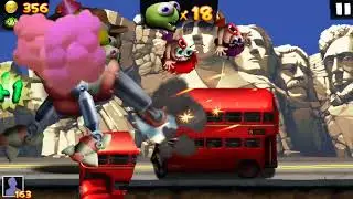 Creat dragons of 10 zombies and drop 7 zombies in the same hole in scene paris