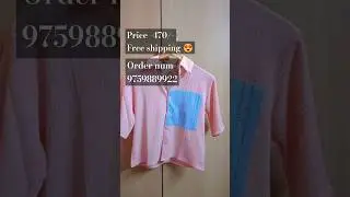 Never miss this affordable range 😉 #under499 #bestonlineshop #shirts#shortsvideo #clothinghaul #live