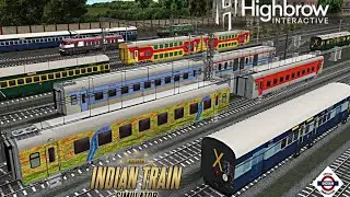 🚆 Indian Train Simulator | Realistic Train Journey 🚂 | High-Speed Train Gameplay 🎮
