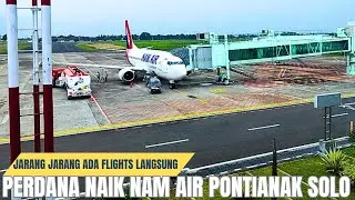 Naik NAM Air Rute Pontianak Solo Kota Jawa Tengah | Keliling Kota Solo
