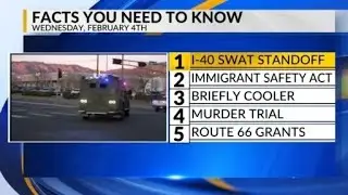 KRQE Newsfeed: Albuquerque police shooting, Immigrant safety act, Cooler weather, Murder trial begin