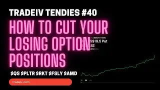 Ep 40: How to cut your losing option positions  - TradeIV Tendies | Options Selling Strategy | Wheel