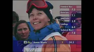 Jennie Waara OS Nagano Women's Halfpipe 1998 Snowboard GSK G&auml;llivare