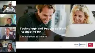 Technology & People at work: Reshaping HR - by Top Employers Institute and Julhiet Sterwen
