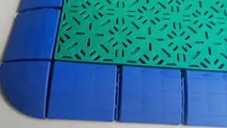 Long term warranty PP kimchi court floor tiles portable indoor and outdoor plastic basketball club f