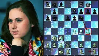 Attacking Like Alpha Zero| Judit Polgar vs Nigel Short | 1997 Dortmund