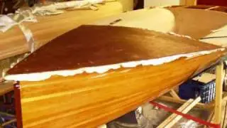 Boat Building; Wood strip Classic Moth