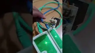 network io punching with color coding | io port |network cable tester #aftertodaytech #networkcable
