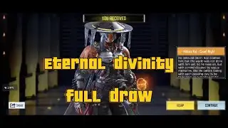 Full Eternal Divinity Draw CODM | Hidora Kai Cruel Night & Sai Rare Divinity Cod Mobile Garena
