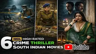 Top 6 South Mystery Suspense Thriller Movies in hindi 2026  | South Crime Thriller Movies on Youtube