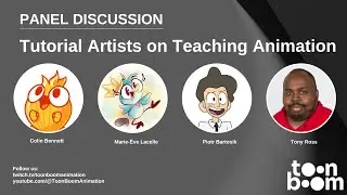 Panel Discussion: Tutorial Artists on Teaching Animation