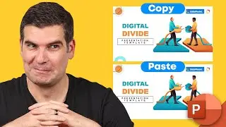 The SECRET to COPYING PowerPoint Slides Without Losing Formatting