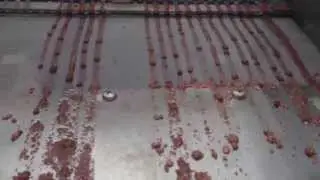 Separation copper from aluminium with very small particles