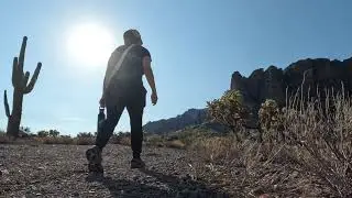 Easy 2-Mile Hike on Treasure Trail | Lost Dutchman State Park Adventure