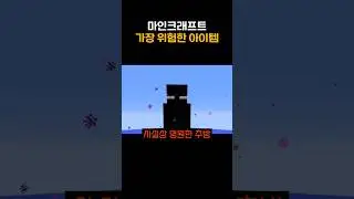 서버에서 가장 위험한 아이템