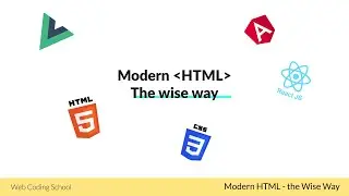 Modern HTML for complete beginners - Course introduction