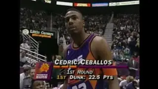 Cedric Ceballos - 1993 NBA Slam Dunk Contest (ft. Toe-Touch Reverse)