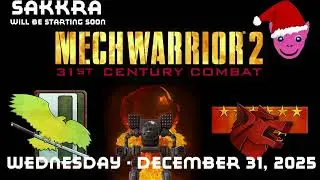 HAPPY NEW YEAR! and Final day of DOSEMBER! Reactor Online  Sensors Online, Weapons Online. Mechwarri