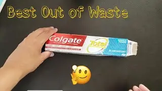 Toothpaste boxCraft/Happy Birthday Gift Idea/Birthday gift Making at Home/colgate box reuse Idea