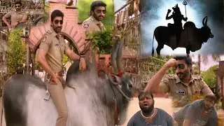 ఇది విఐపి దర్శనం కనిపించడం రా శివుడు  || Bhimaa Movie Fighting Scenes @OrangeMixTFC
