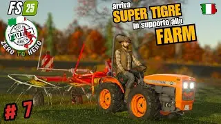 CARRARO SUPER TIGRE DI SUPPORTO - Farming Simulator 25 Gameplay ITA - Mappa MONTERIGGIONI #7 #fs25