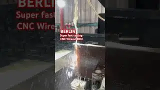 🥇First high speed cnc wirecut edm machine @BerlinMachineries #machine #aerospace #cnc