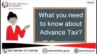 Let's learn Advance Tax #KRA #storizaushuru  #itax