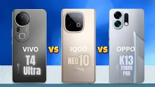 Oppo K13 turbo Pro vs IQoo Neo 10 vs Vivo T4 Ultra | Powerful Gaming Phone's 🤯 