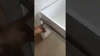 como sacar un cajon con rieles de balinera