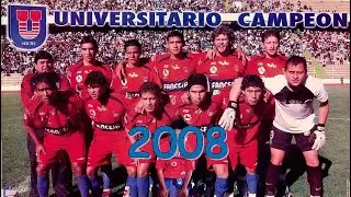 UNIVERSITARIO DE SUCRE CAMPEON 2008🏆● ¡Festejos!