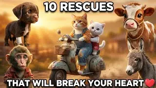 She Saved 10 Lives in 5 Minutes | Most Emotional Animal Rescues