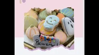 Royal icing color trends for fall  cookies 2021