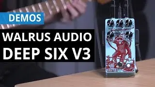 Demo del compresor Walrus Audio Deep Six V3 (No talking)