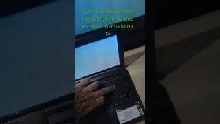 como desligar tela do notebook ou Pc e deixar somente a tv ligada