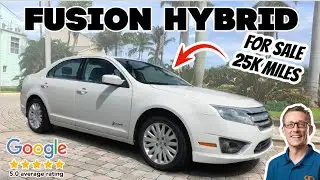 Ford Fusion Hybrid 2012 года, 1 владелец, чистый, по данным CARFAX, пробег 25 тыс. миль