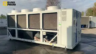 CARRIER 30KAV 0600 0007 | 611 kW Air-Cooled Chiller | Inverter Screw | Economizer & Hydraulics