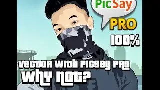 Ini dia! Tutorial membuat vektor dengan Picsay Pro di Android || Tutorial #1