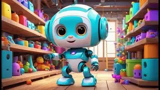 &laquo;Где мой писк?&raquo; &mdash; спрашивает маленький робот 🤖 | Детские песенки и стишки для малышей